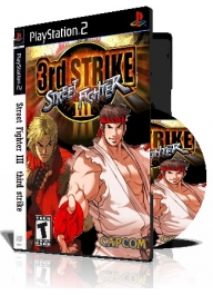 Street Fighter III 3rd Strike Fight For The Future با کاور کامل و چاپ روی دیسک